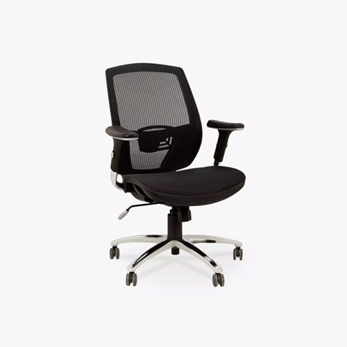 [FURN_0269] Juoda biuro kėdė